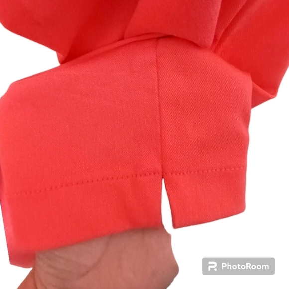 Time and Tru Women's Orange Fitted Stretch Capri Pants. Size XXXL (22) - Picture 2 of 7